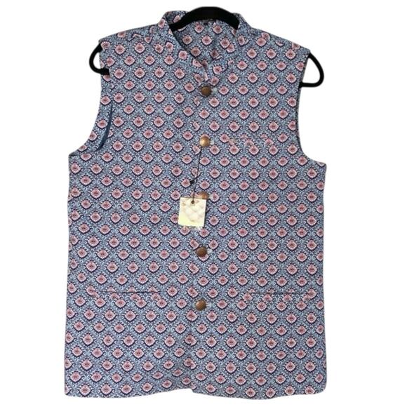 Yellow Clothing Men’s Waist Coat Medium Semi-Formal Regular Fit Violet Blue NEW - Picture 1 of 7